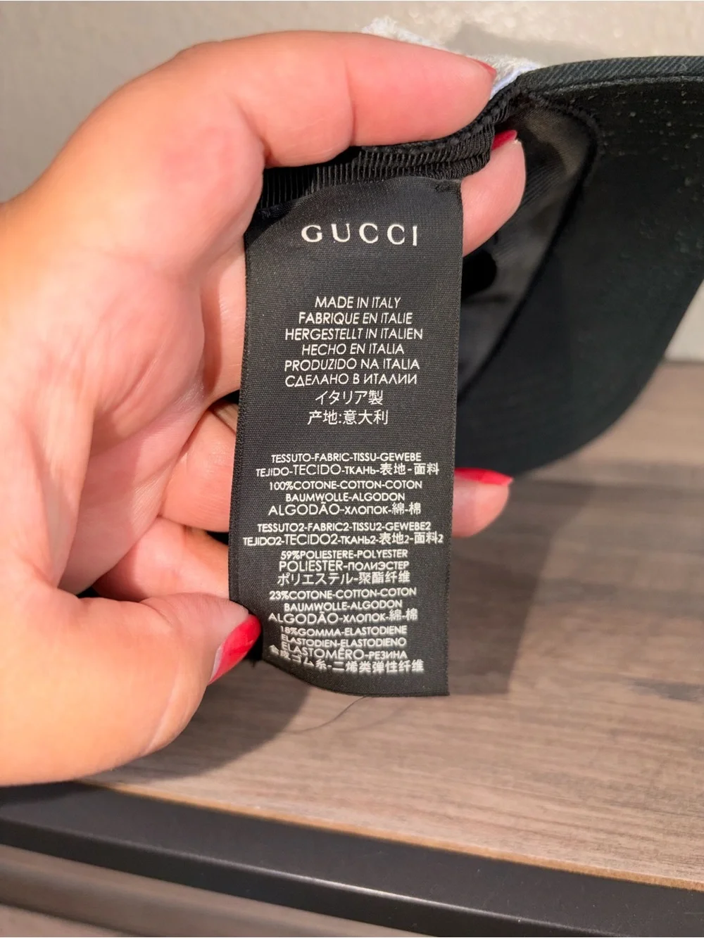 Gucci gabardine headband